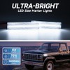 LED Side Marker Lights for 1980-1986 Fo'rd F150 F250 F350