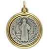 Gifts Catholic, Inc. Two-Toned St. Benedict Medal - 1" Made