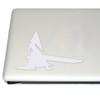 Cosplay & Fan Gear Pyramid Head Gaming Vinyl Decal (White)