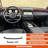 Aunginsy Center Console Dashboard A/C Air Outlet Trim Strips Compatible