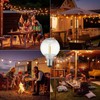 abulber G40 LED Outdoor String Light Bulbs, Shatterproof Waterproof, E12