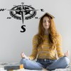 SUPERDANT Compass Wall Sticker Compass Direction Wall Sticker Art Wall