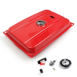 Artudatech - 5 Gallon Generator Gas Tank Fuel Filter Cap Gauge Petcock Universal Fits for EC2500