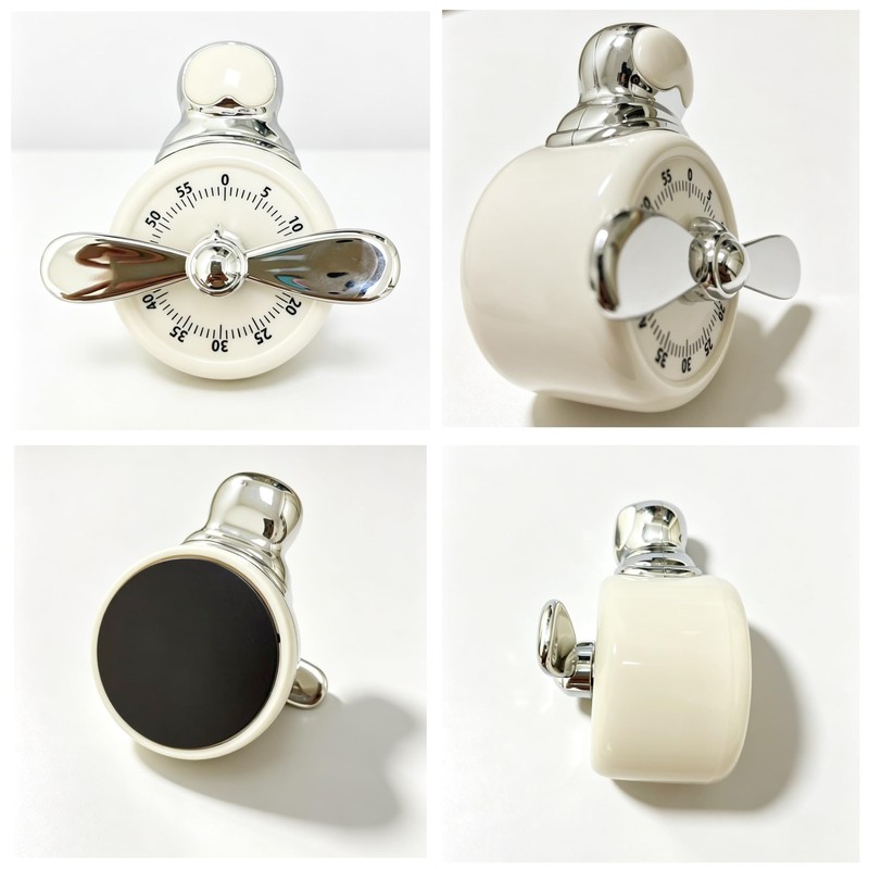 Mechanical Kitchen Timer for Cooking,Desk Time Tracker, Wind up Timer