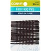Scunci 18 Piece Firm Hold Bobby Pins Brown, 0.3 Ounce