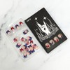 Independence Day Press on Nails Short Square Fake Nails with