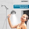 gotonovo 2 Handles Tub Shower Faucet Set,Bathtub Faucet Set with