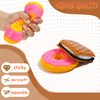 Taba Squishy Stress Balls for Adults, Large Donut (Jumbo) Sensory