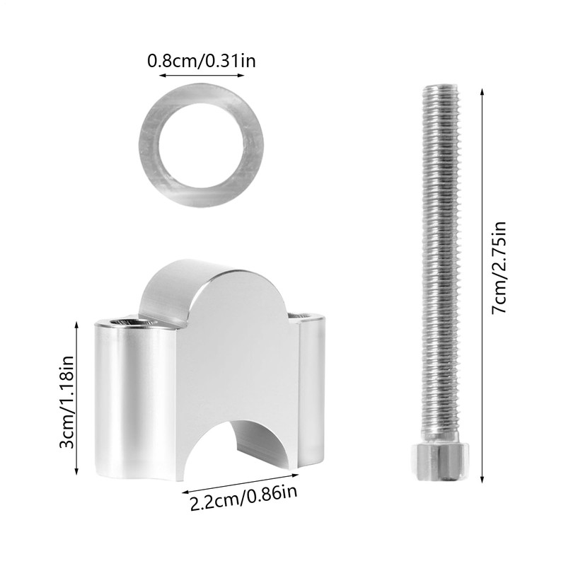 Handlebar Risers | 7/8 Inch Handlebar Risers | Mount Lifting