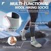 Anlisim Merino Wool Quarter Ankle Hiking Running Socks Breathable Thermal