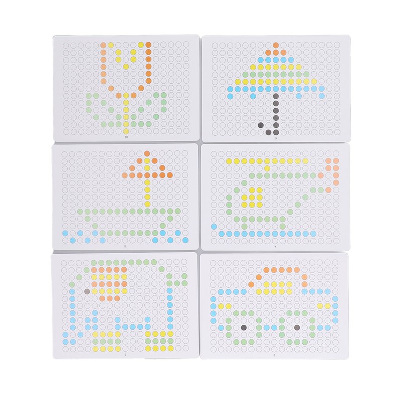 Magnetic Drawing Board for Toddlers Colorful Educational Doodle Board with