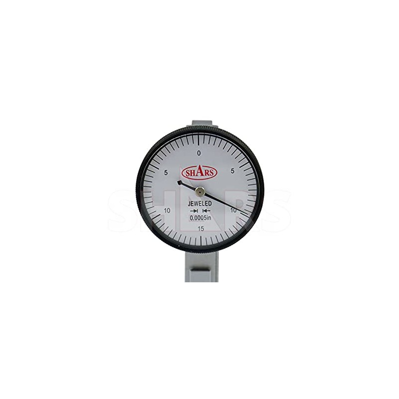 Shars .030" x .0005" Dial Test Indicator wihth Long Contact