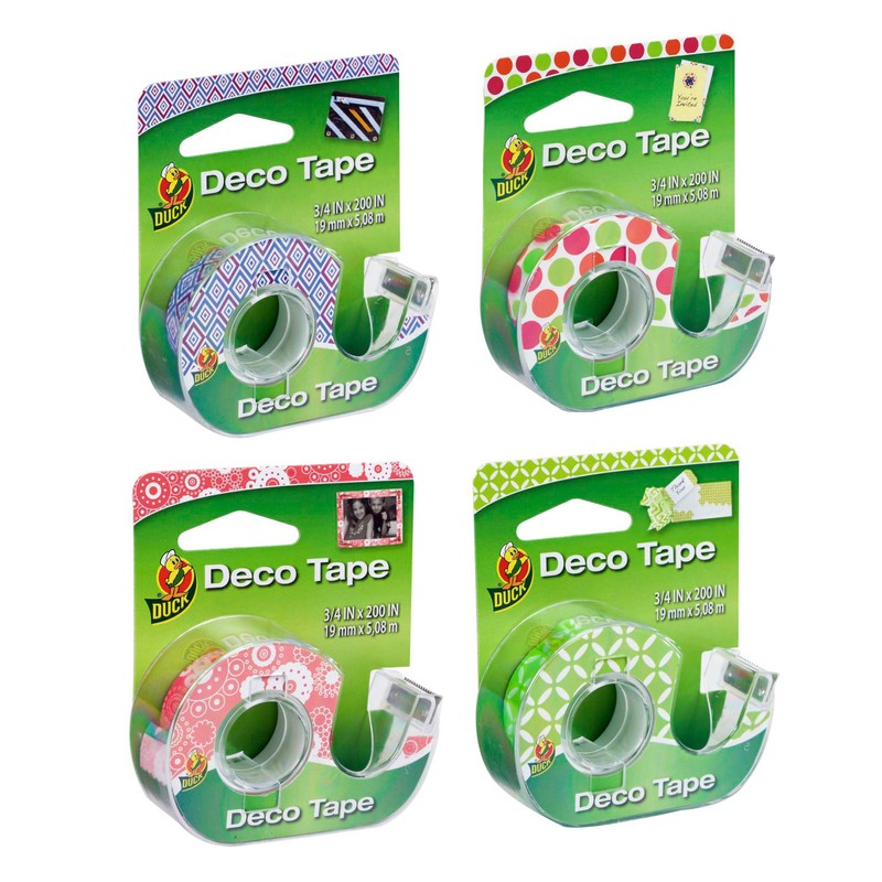 ShurTech DISPDT-2363 Deco Tape with Dispenser, 0.75 by 200-Inch, Diamonds