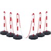VEVOR VEVOR 6PCs Traffic Delineator Post Cones with Fillable Base