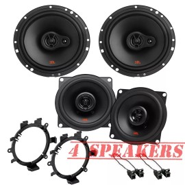 JBL Stage2 Series Front/Rear Speakers kit for 1999-2006 GM Pickup (4 DOOR ONLY)