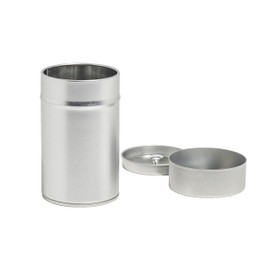 Boomers Gourmet - Spice Jar Extra Large with Double Lid Made of Tinplate - 1 Tin - 1 Piece