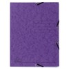 Exacompta Colorspan 55408E Elasticated Folder Cardboard 355 g/m² 24 x