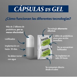 PAVIA | Probióticos vivos con Antioxidantes y Colágeno┃Prebióticos y Antioxidantes | Auxiliar para el Alivio Estomacal┃Sabor Frutas y Vainilla | Bolsa con 30 sobres