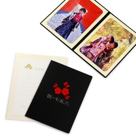 Photo Mount/Five Three 753 Pocket Mat "Celebration,/Five Three/Plum" 2l Size 2 Surface Vertical , blk