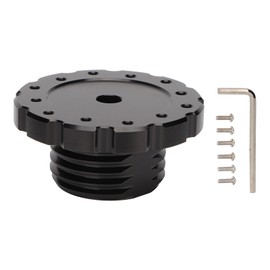 Gaming Steering Wheel Adapter Professional Aluminum Steering Wheel Adapter for Thrustmaster T300 T500 TS PC TS XW Black