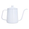 Coffee Kettle Stainless Steel Mini Portable White Thin Mouth Pour