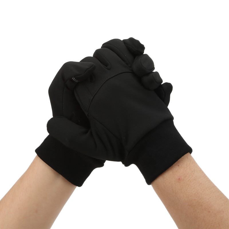 Winter Outdoor Touch Screen All Finger Gloves Antislip Windproof Fleece