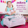 Adora Pink Deluxe Doll Pack-N-Play, Crib & Changing Table Set,
