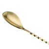 Barfly Fork Bar Spoon, End 12 3/8" (31.5 cm), Gold