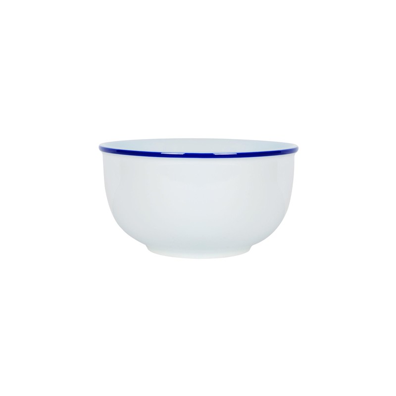 Everyday White by Fitz and Floyd Bistro Blue Band 12