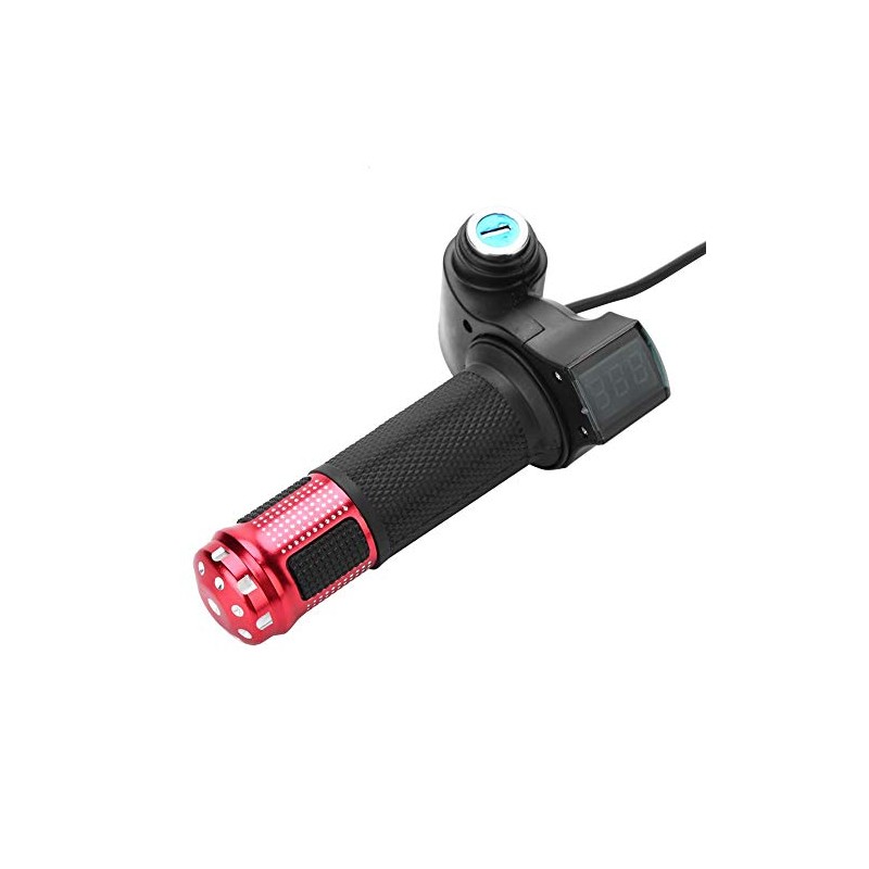 Throttle Handlebar, Throttle Handle and Grip with LED Display Key