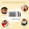 Individual Lashes 144 Cluster Lashes QUEWEL DIY Eyelash Extensions Kit,