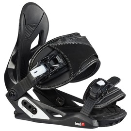 HEAD Junior All-Mountain EVA Pads Lightweight P JR Snowboard Bindings, Black, M