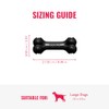 Kong Extreme Goodie Bone, Color Negro, Grande