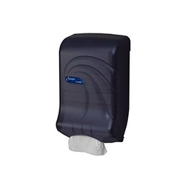 Ultrafold Multifold/C-Fold Towel Dispenser, Oceans, Black, 11 3/4 x 6 1/4 x 18