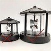 Solar Lighthouse, Led Rotating Lighthouse Beacon Lamp Rotating Outdoor Decorative