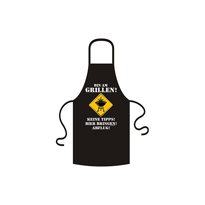 BBQ Apron "Bin am Grillen!"