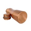 Rastogi Handicrafts Pure copper Joint Less Plain Bottle New Shape