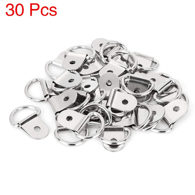 X AUTOHAUX Tie-Down Rings Trailer Anchors D-Ring Fixed Anchor for