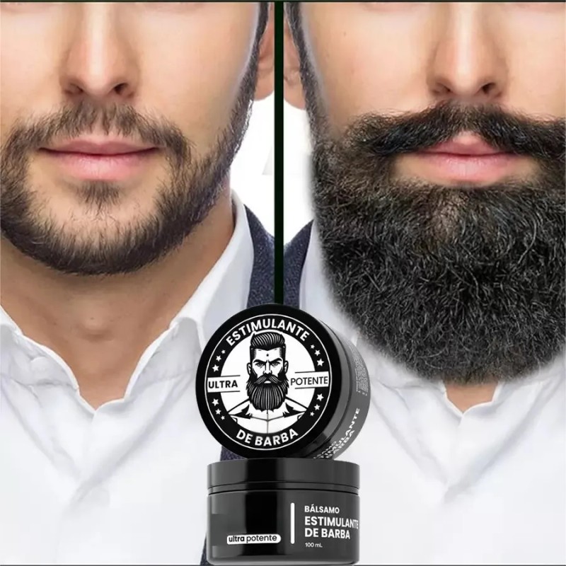 2 Meses Tratamiento For Barba Y Bigote Bálsamo,20% Estímulos