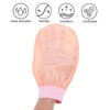 FOMIYES Exfoliating Bath Glove, Silk Body Exfoliator Glove, Soft Imitated
