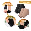 FOMIYES 2sets Heel Socks Moisturizing Gel Elastic Foot Sleeve for