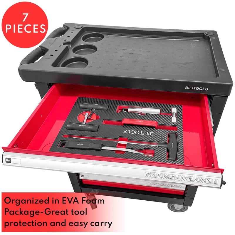 BILITOOLS 7-Piece Windshield Removal Tool Kit for Classic Vintage Car