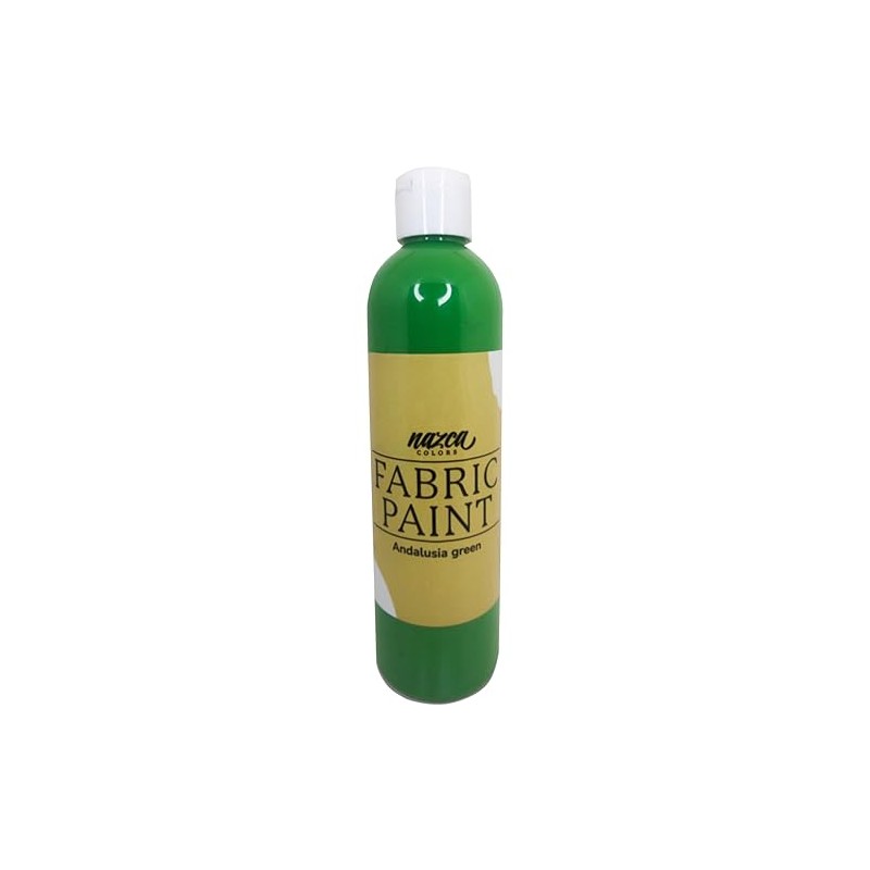 Nazca Colors Green Textile Paint 250 ml – Permanent Fabric