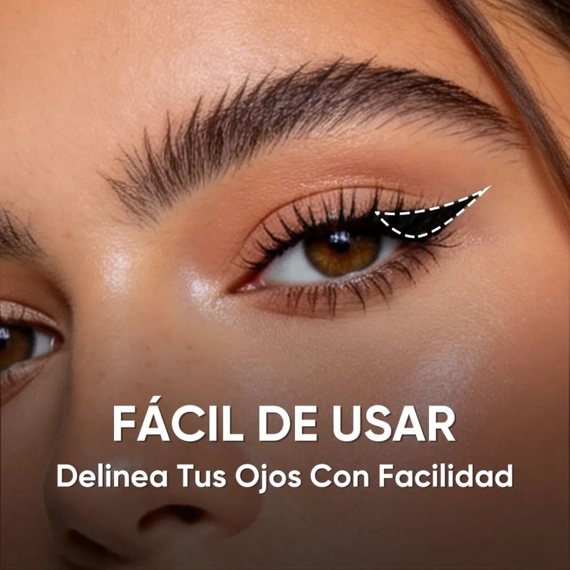 Delineador De Ojos Impermeable Con Doble Sello,one-step Peel