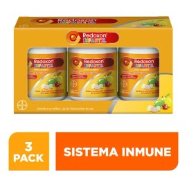 Redoxon Infantil Vitamina C 100 Tabletas Masticables 3 Pack