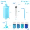 Snow Globe Tumbler Supplies Kit – 250ml Pink Squeeze Bottle,