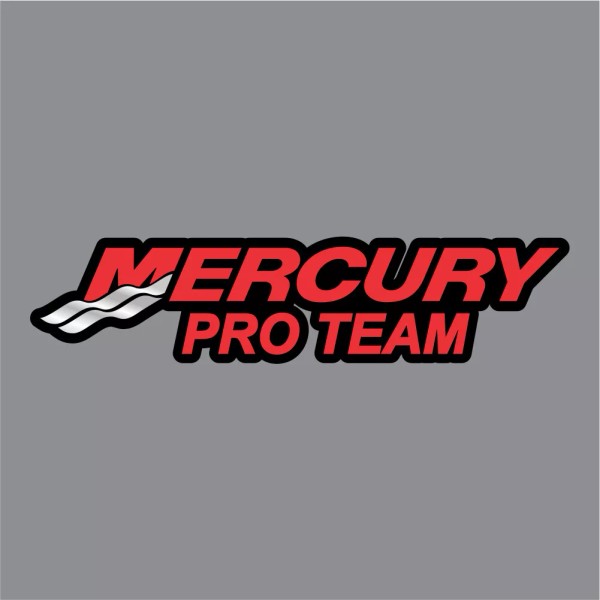 JB Company 700-108 Red/Black Mercury Pro Team Carpet Graphic Decal