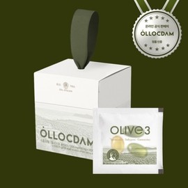 Olokdam Olive 3 EVOO Mediterranean Olive Oil Capsules 10 Packets 1 Box / 올록담 올리브3 EVOO 지중해 올리브오일 캡슐 10포 1BOX