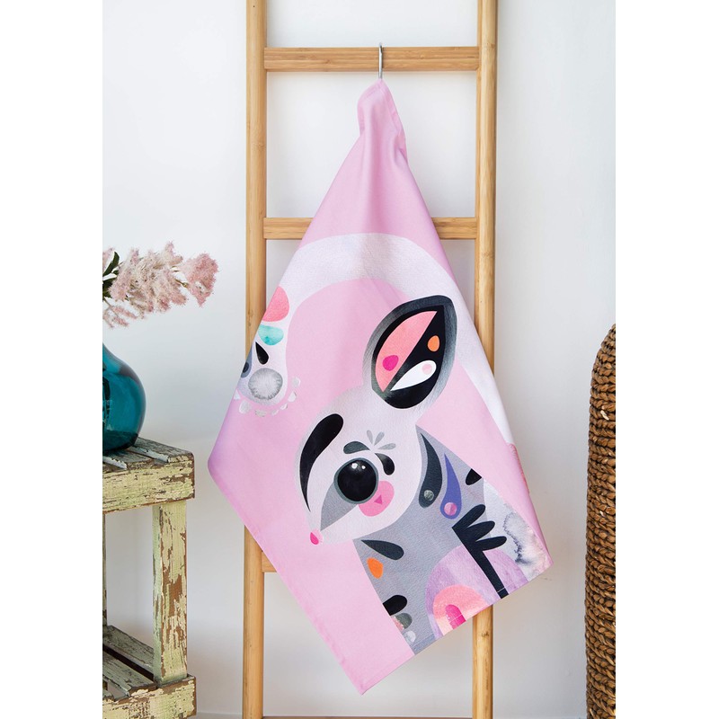 Maxwell & Williams Pete Cromer Geschirrtuch, Koala Design, 100% Baumwolle,
