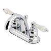 Kingston Brass KB5611PL Restoration 4-Inch Centerset Lavatory Faucet, Polished Chrome